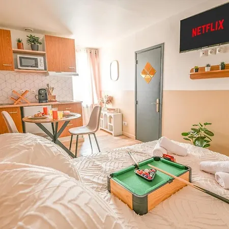 아파트 Le Sweety I Gare I Centre-ville I Netflix I Wifi Fibre - Le Sweety I Gare Station I Downtown I Netflix I Fiber Wifi *