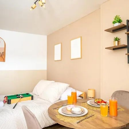 Le Sweety I Gare I Centre-ville I Netflix I Wifi Fibre - Le Sweety I Gare Station I Downtown I Netflix I Fiber Wifi Anzin
